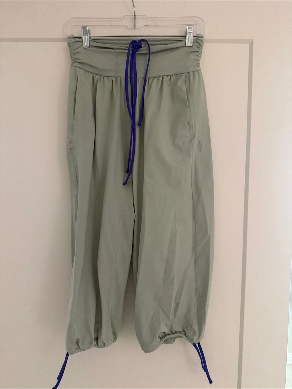 Free People Light Sage women’s  Drawstring Jogger Pants
